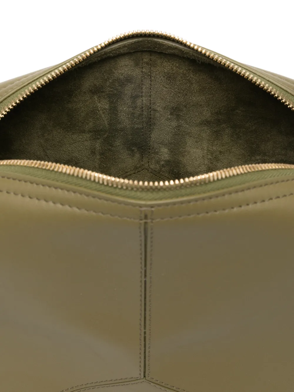 Victoria Beckham ThePlie shopper met logoprint Groen