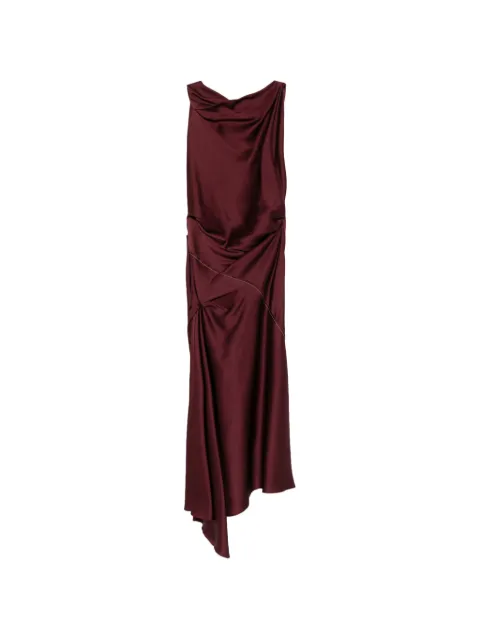 Victoria Beckham Posy draped midi dress