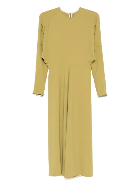 Victoria Beckham Dolman long-sleeve midi dress