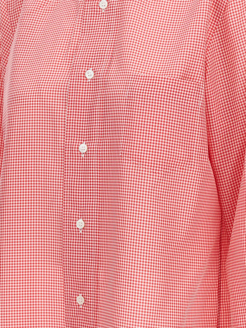 Comme Des Garçons Long-sleeved Checked Shirt In Multi