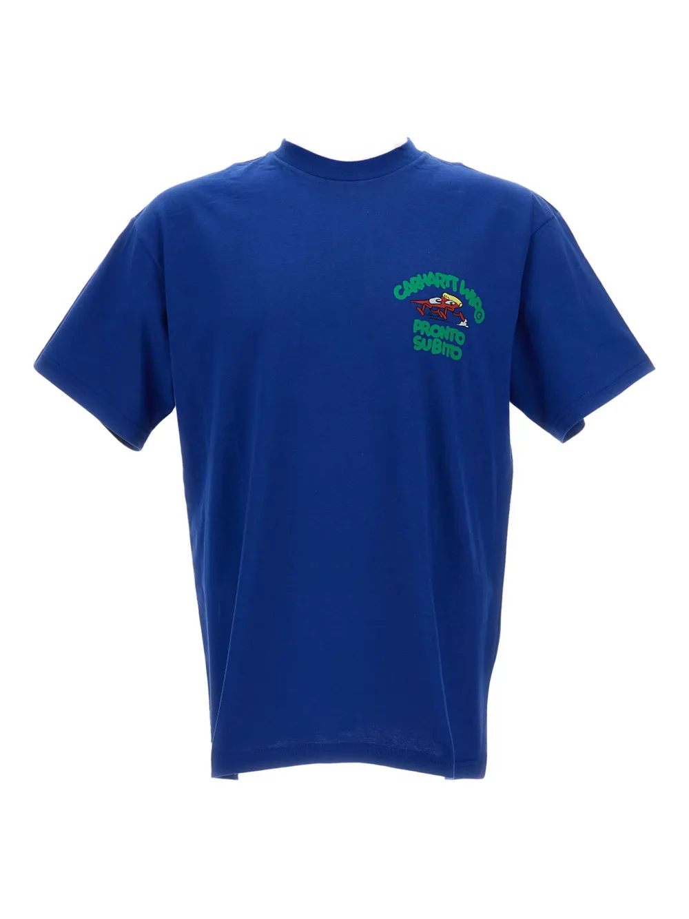 Carhartt WIP Ready printed crew-neck T-shirt | Blue | Image 1