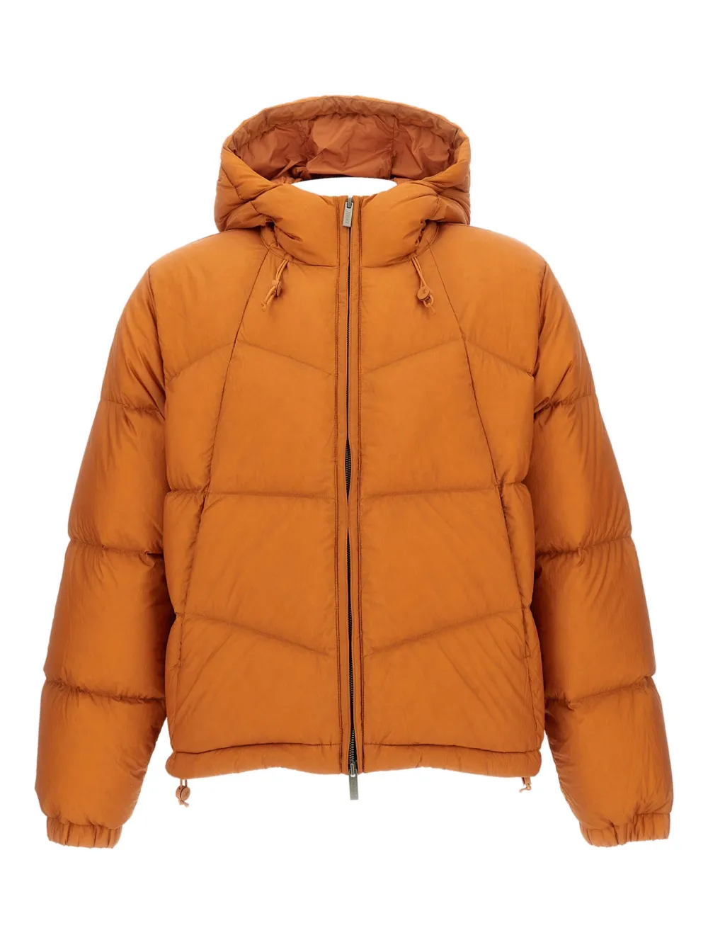 K-way Quill Thermo Light Ripstop Puffer Jacket In Orange