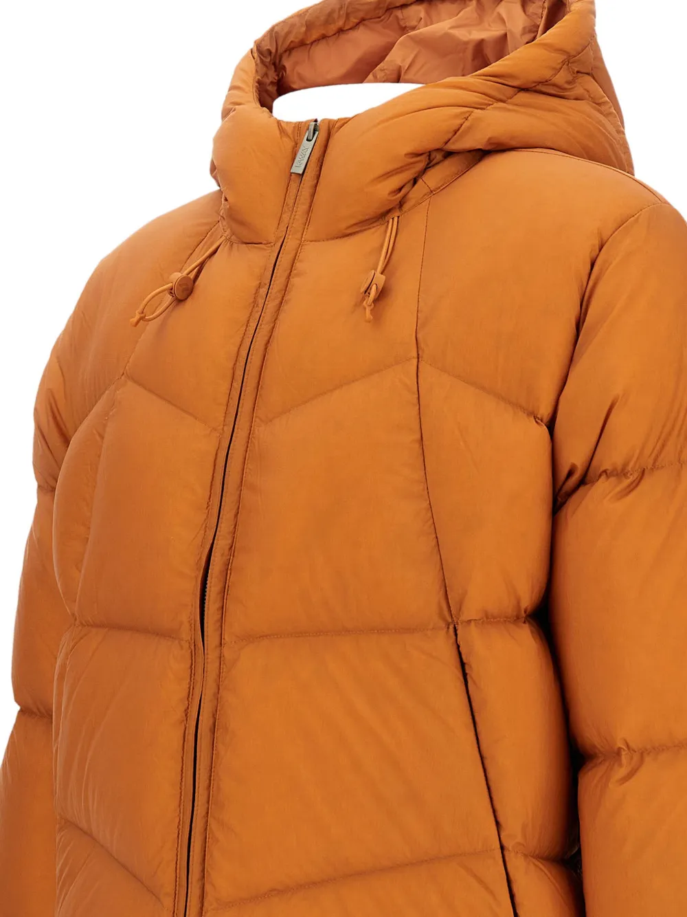 K-way Quill Thermo Light Ripstop Puffer Jacket In Orange