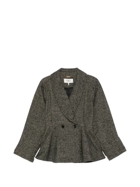 Chloé double-breasted flared jacket