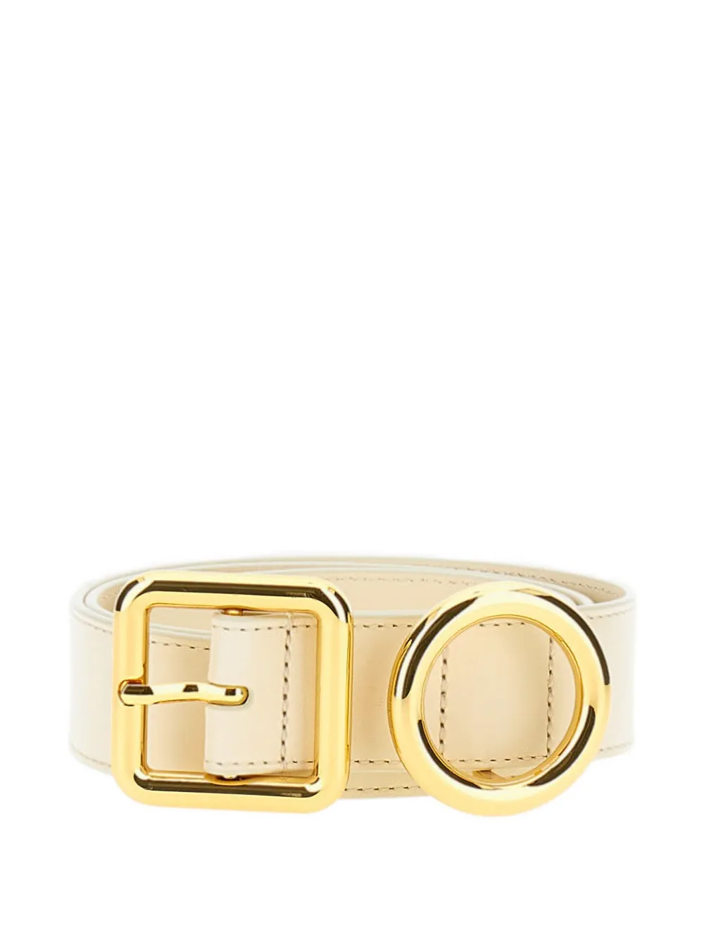 Jacquemus geometric-buckle leather belt | Image 2