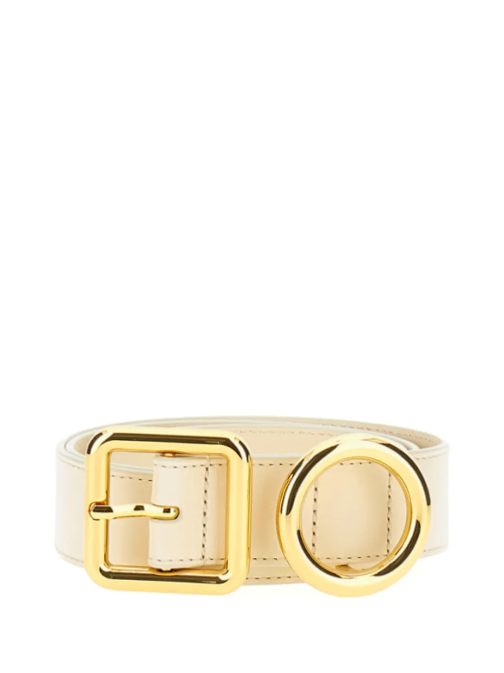 Jacquemus Cintura con fibbia geometrica - Toni neutri