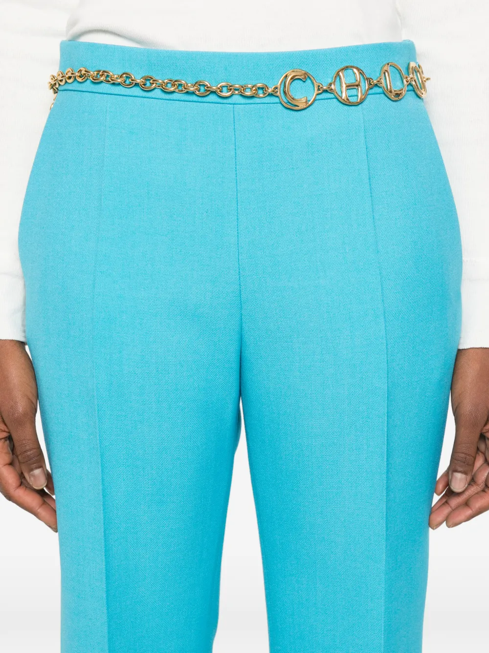 Chloé Straight broek Blauw