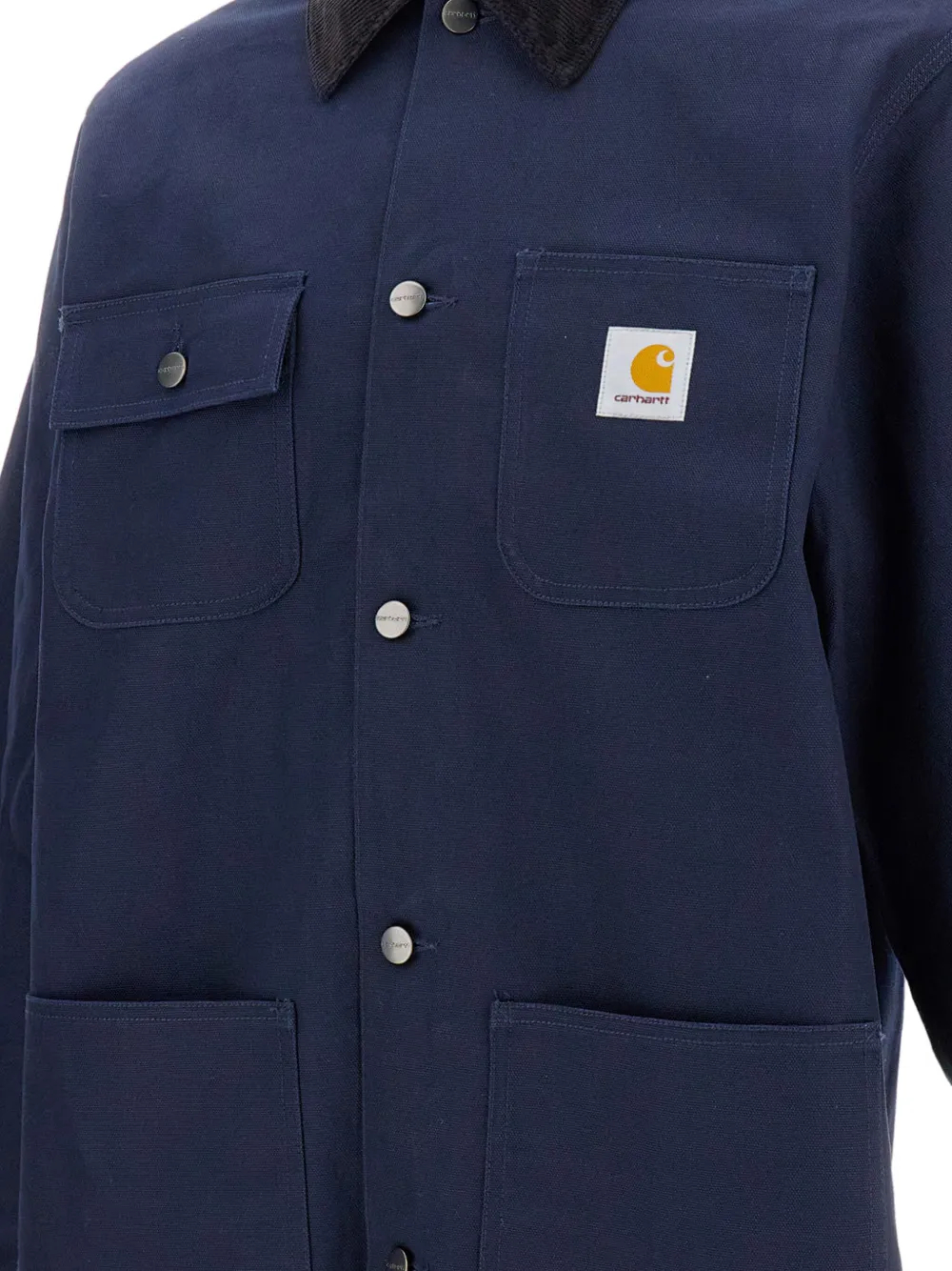 Carhartt Michigan Corduroy-collar Jacket In Blue