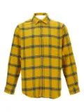 Portuguese Flannel plaid long-sleeve shirt - Yellow