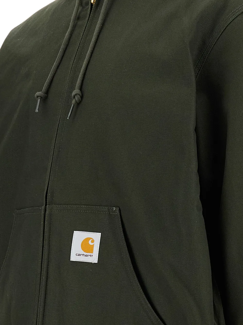 Carhartt Active Hooded Jacket In Green