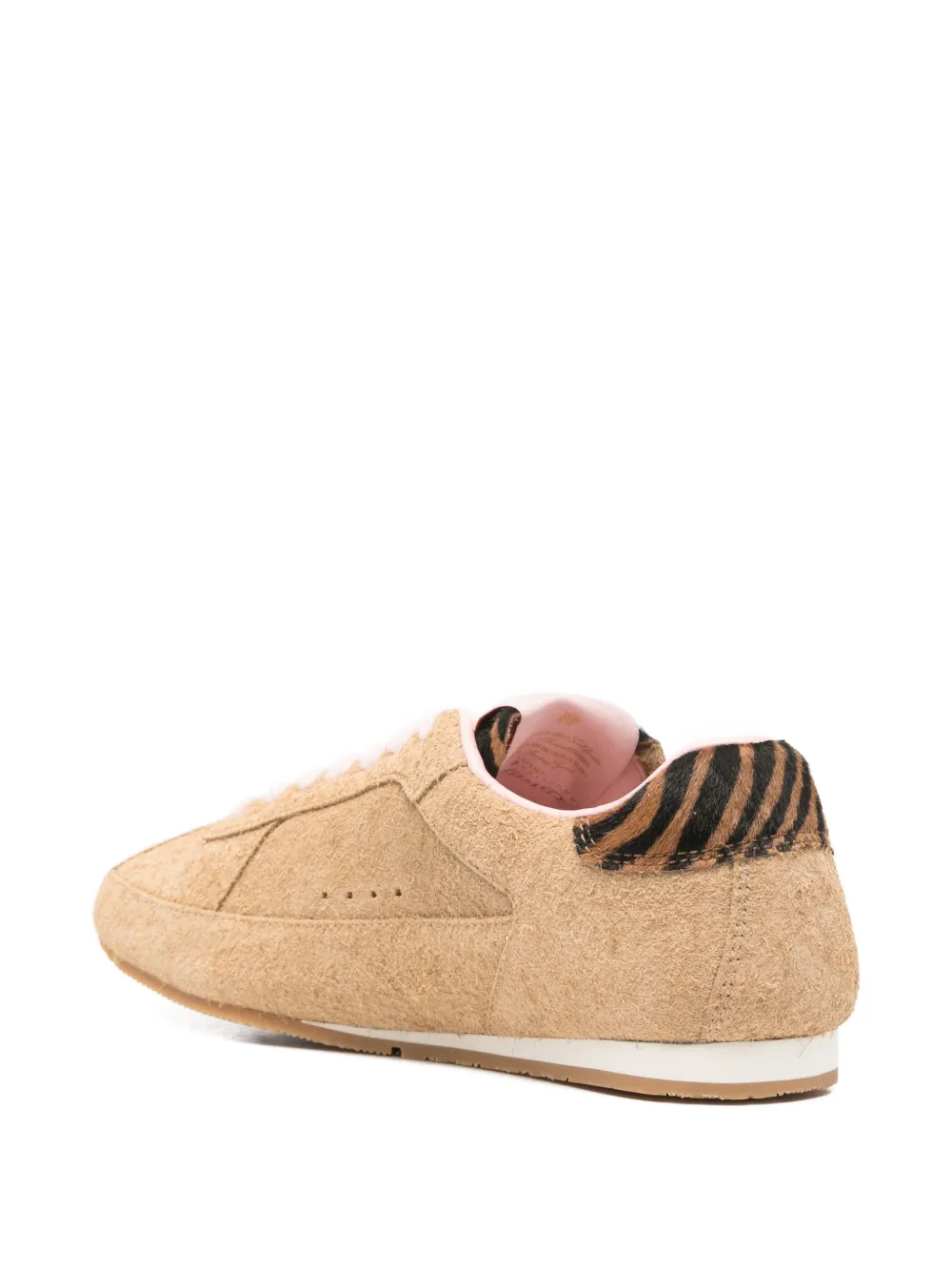 AMIRI Zebra Pacific Flat sneakers Beige