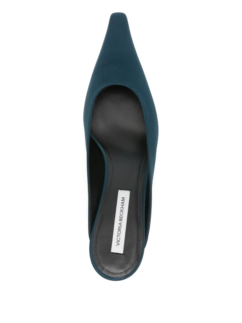 Victoria Beckham 45 mm muiltjes met puntige neus Blauw