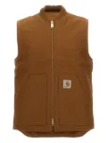 Carhartt WIP cotton zip-up gilet - Brown