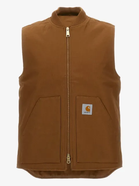 Carhartt WIP cotton zip-up gilet