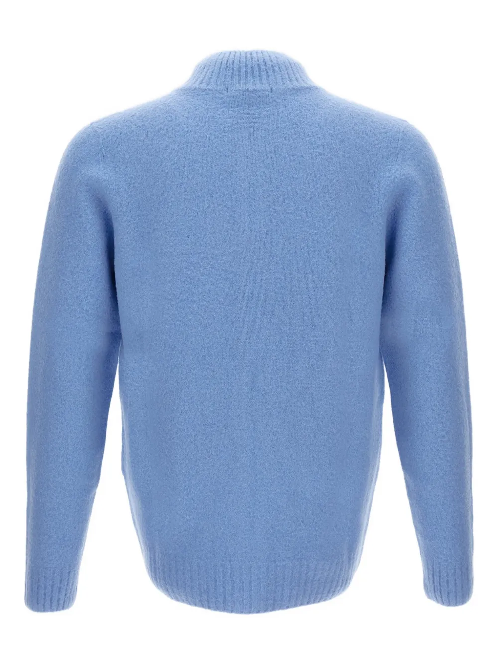 Drumohr zip-front high-neck sweater | Knitted Sweaters | Image 2