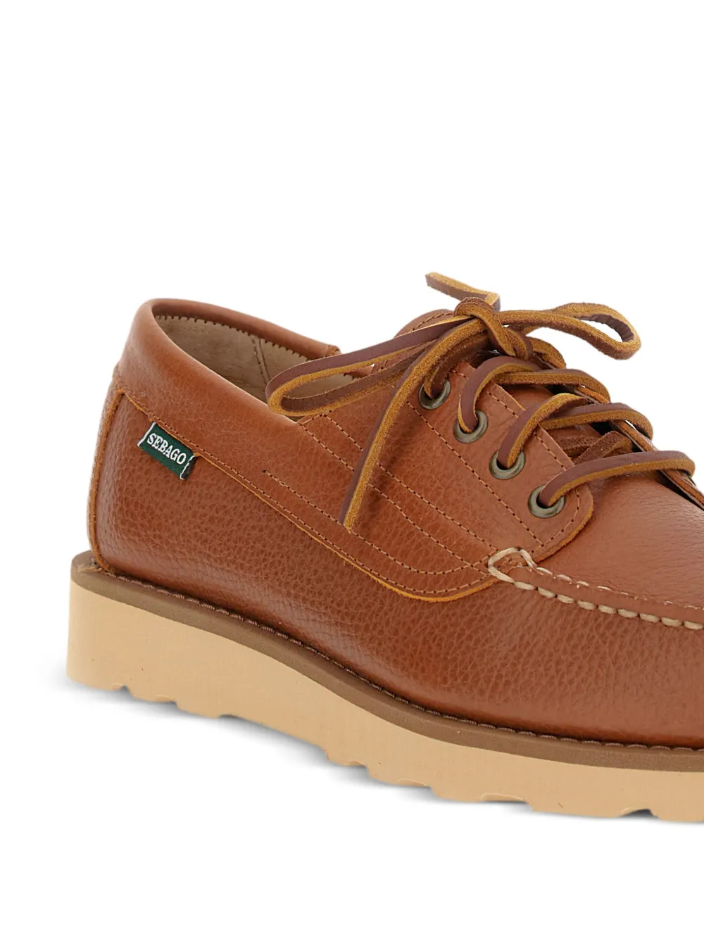 Sebago Leren loafers Bruin