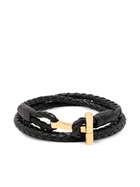 TOM FORD braided leather bracelet