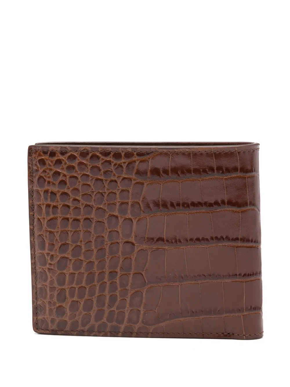 TOM FORD croc-embossed bi-fold wallet | Image 2