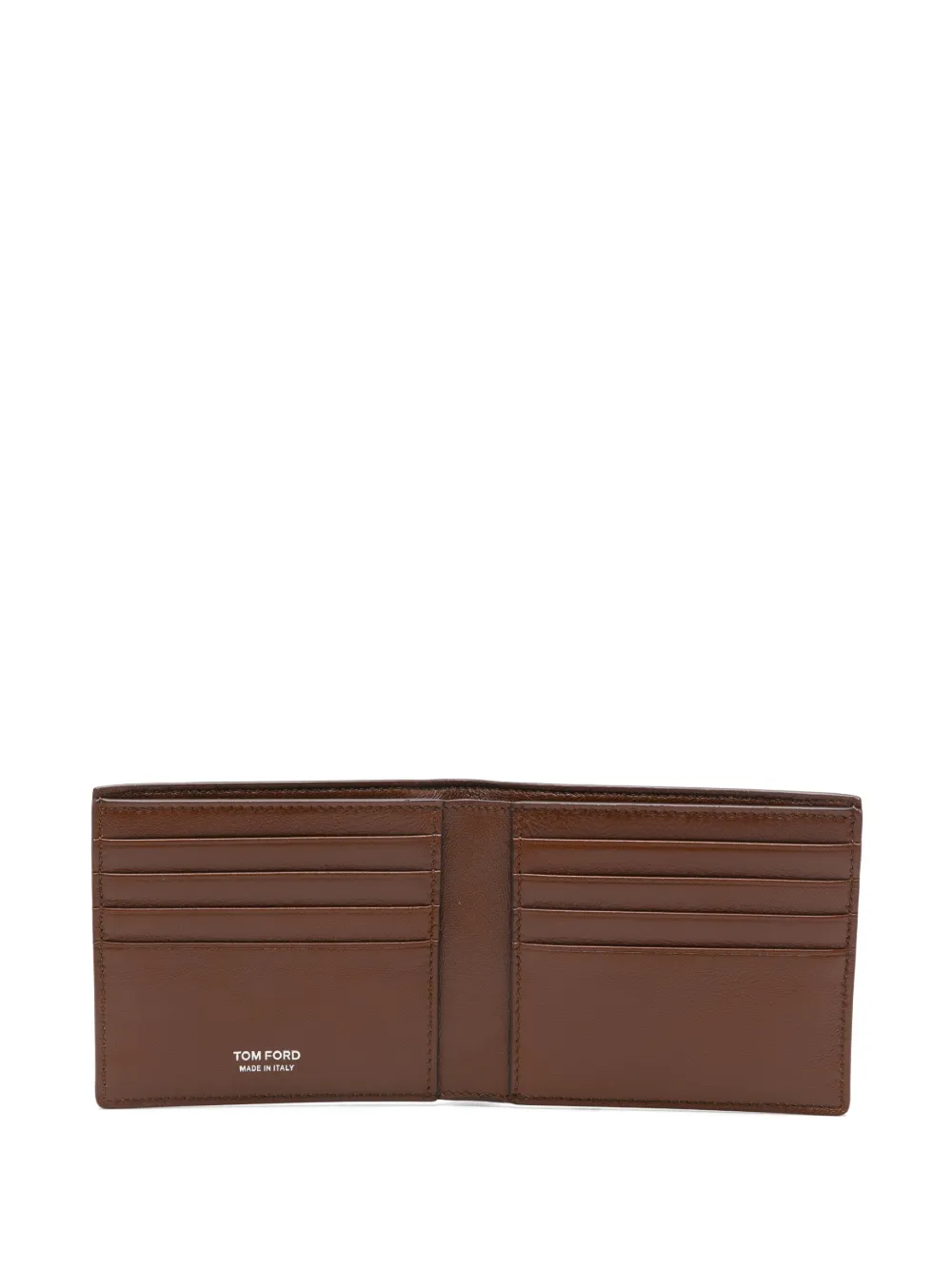 TOM FORD Portemonnee met krokodillen-reliëf Bruin