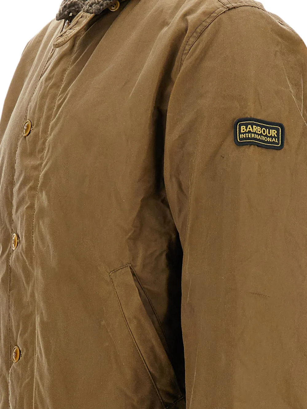 Barbour International Mayburn Jacket In Brown