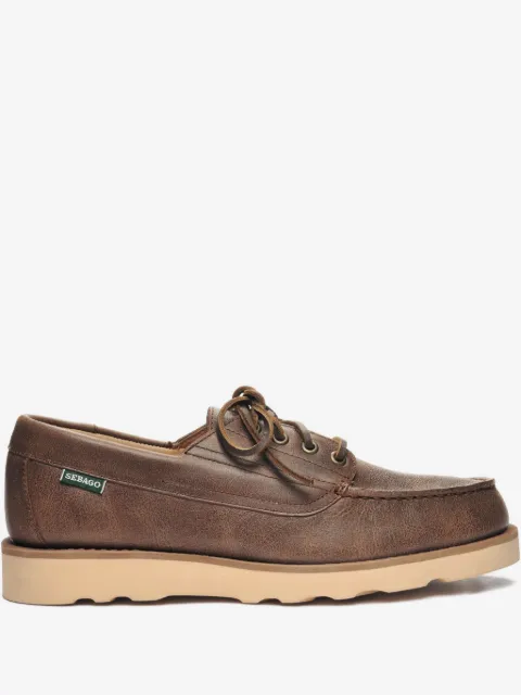 Sebago lace-up flat boat shoes