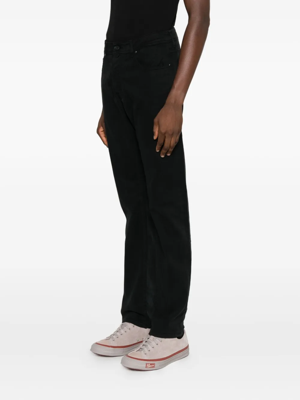 Jacob Cohen Five-pocket Jeans In Black