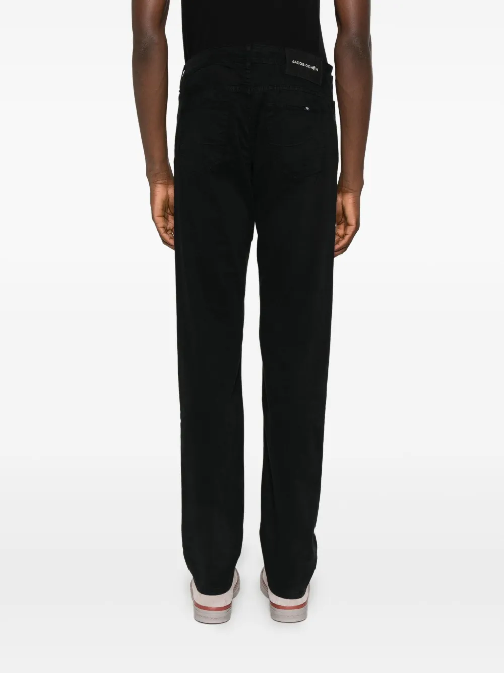 Jacob Cohën Jeans met vijf zakken Zwart