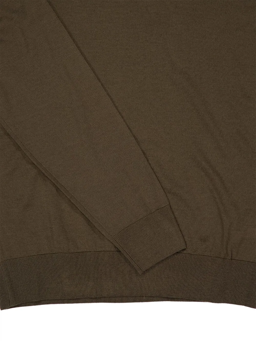 Shearling Stitch High-Neck Sweater