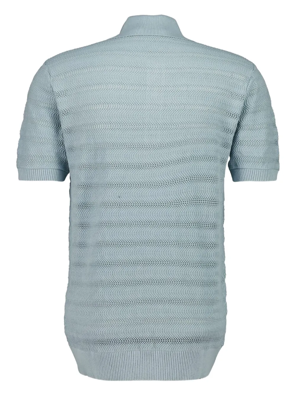 Frescobol Carioca Vidal button-up polo - Blauw