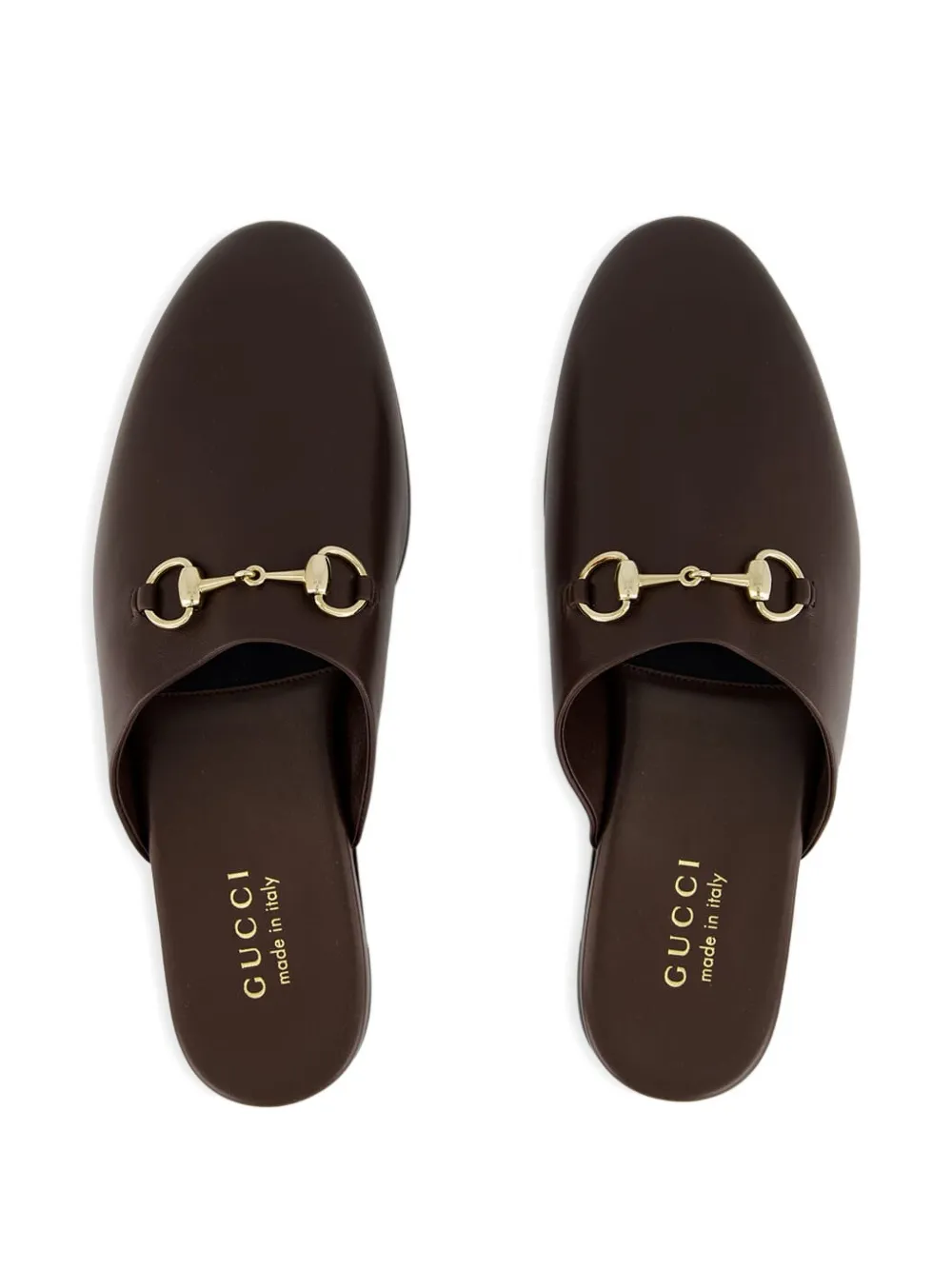 Gucci Horsebit muiltjes Bruin