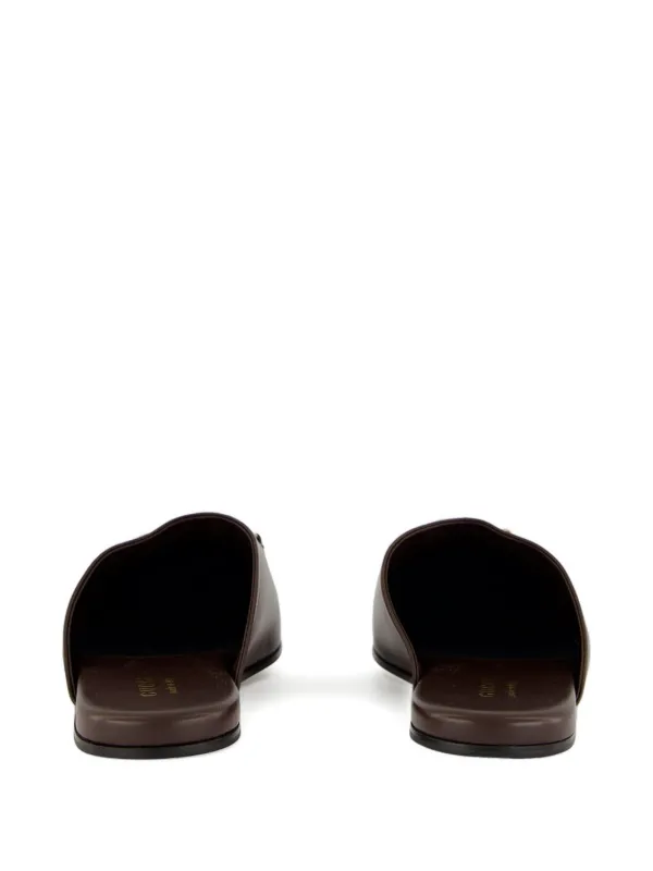 Gucci Horsebit Mules | Brown | FARFETCH