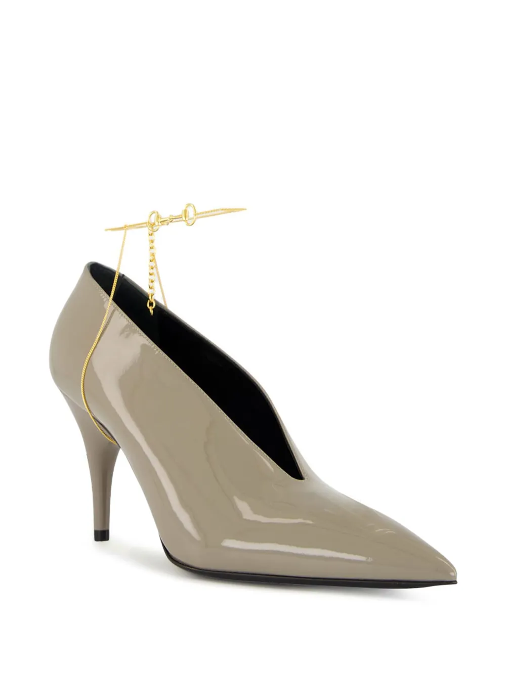 Gucci 85 mm 97 pumps Grijs