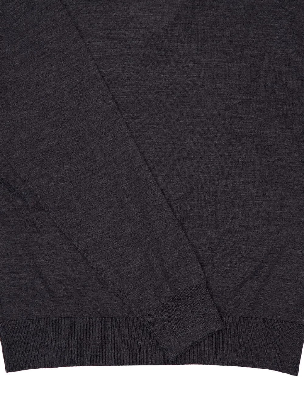 Piacenza Cashmere Coltrui met stiksels Grijs