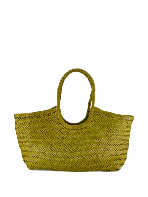 DRAGON DIFFUSION Nantucket woven big leather tote bag