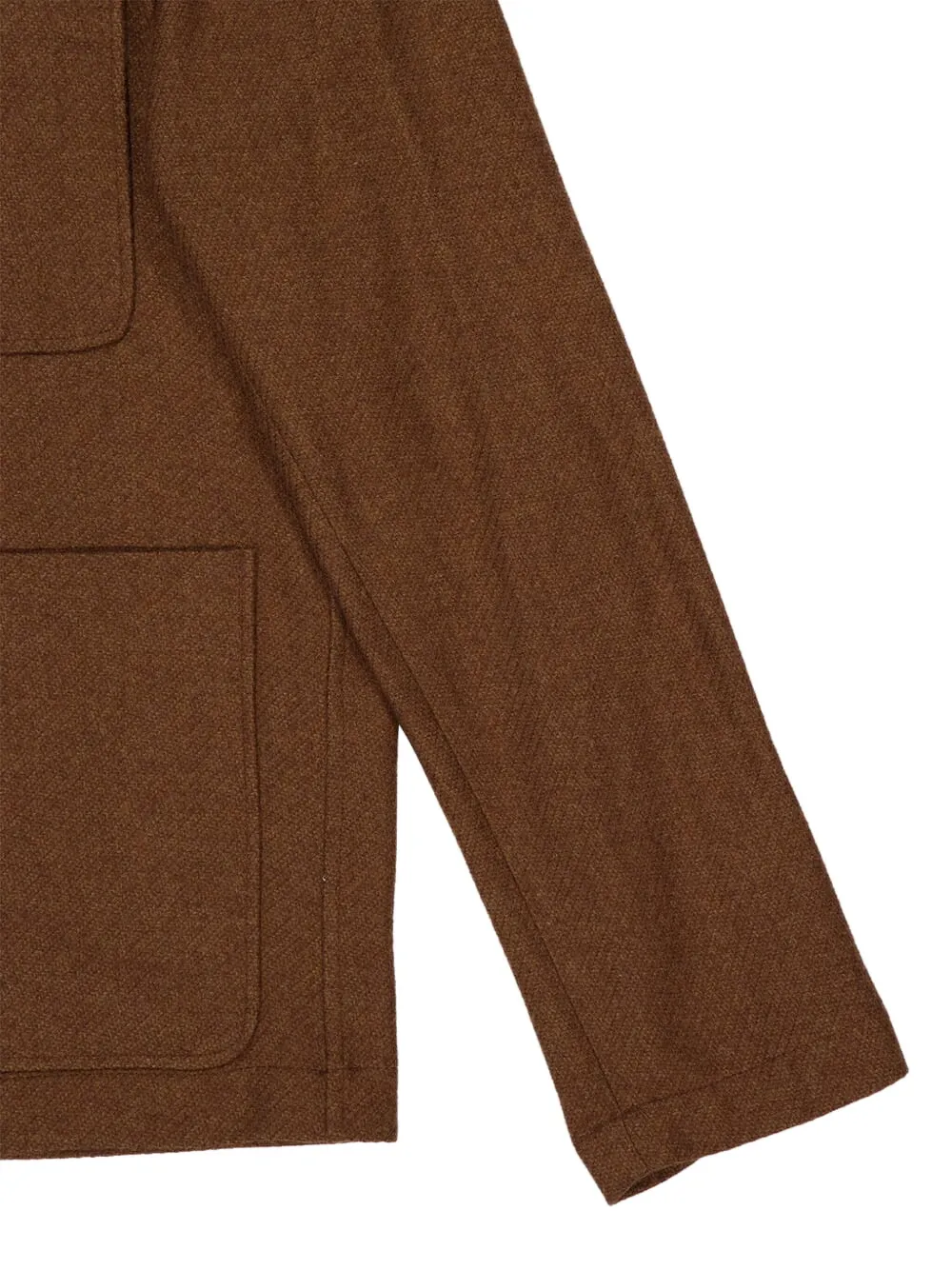 Piacenza Cashmere Button Front Pockets Jacket In Brown