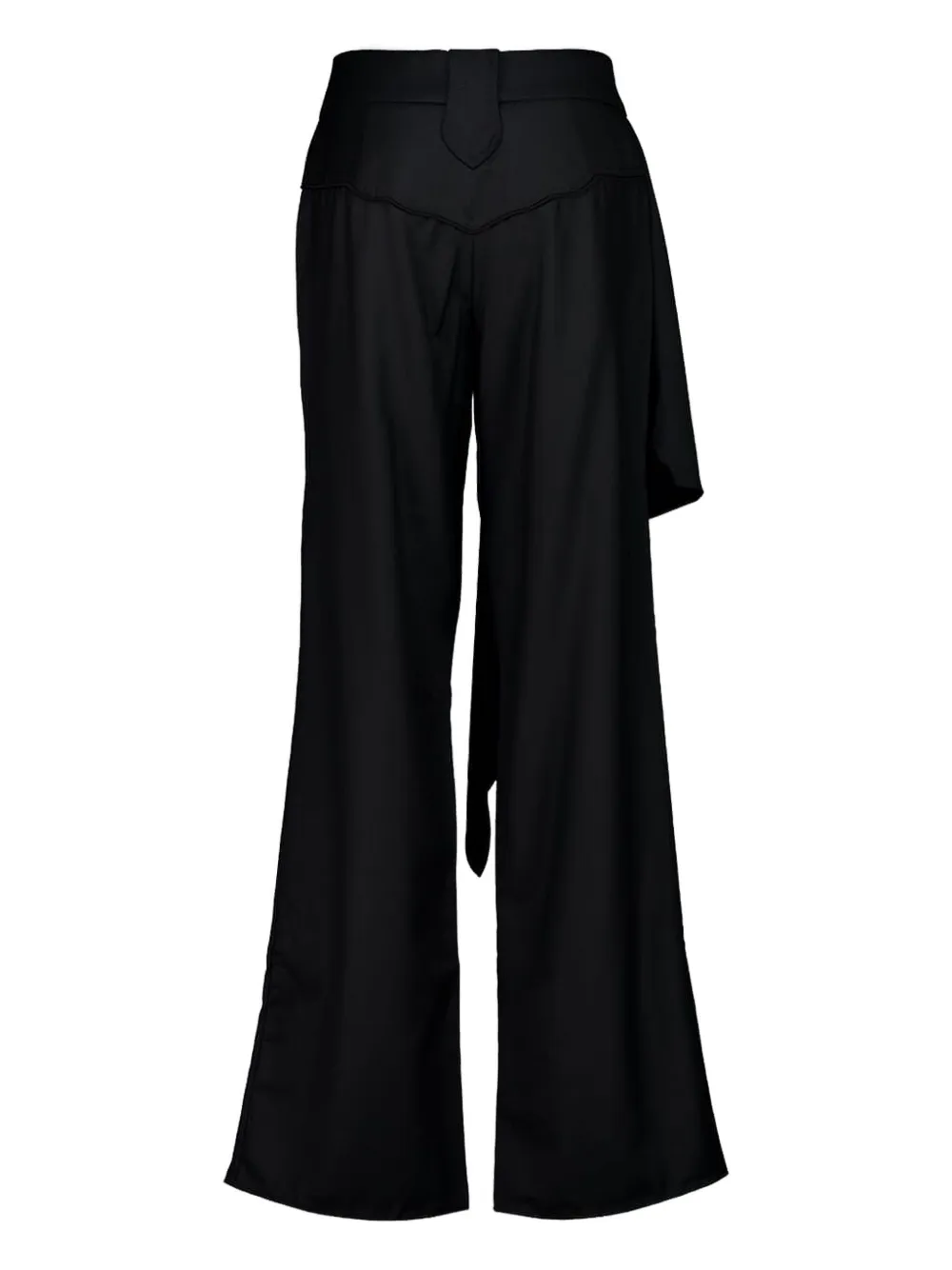 Johanna Ortiz Outlaw broek met gedrapeerd detail - Zwart