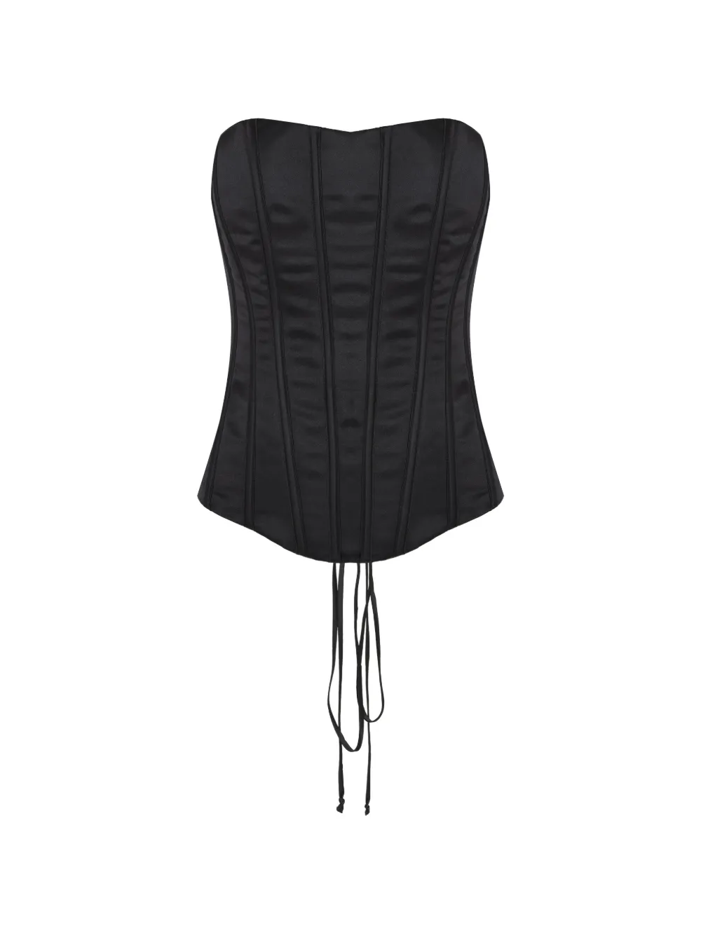 Olympiah Grecia panelled corset - Nero
