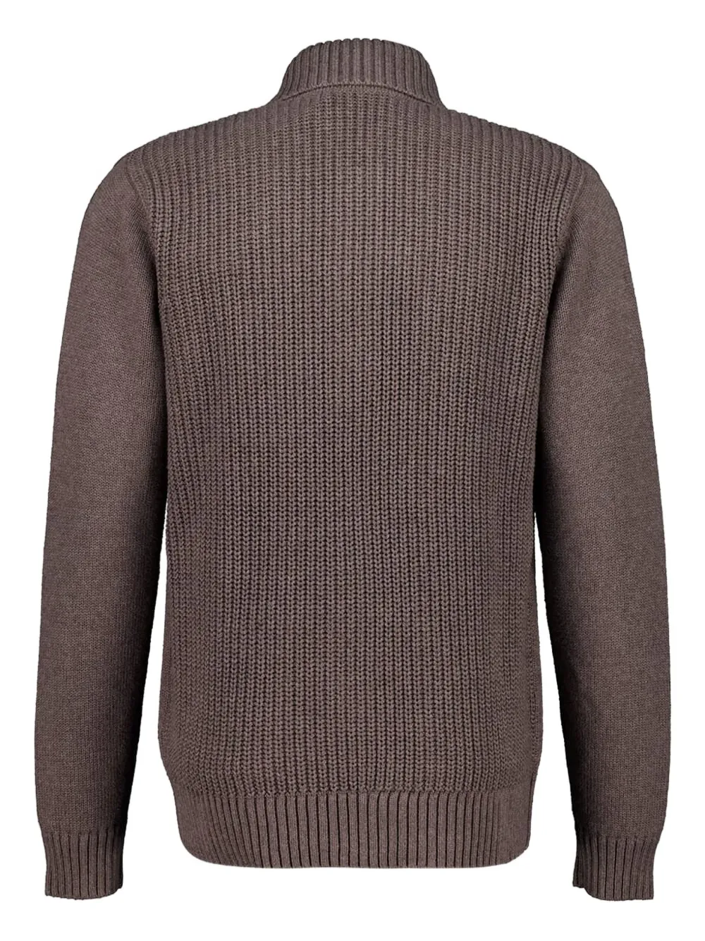 Frescobol Carioca Romano long-sleeves polo - Bruin