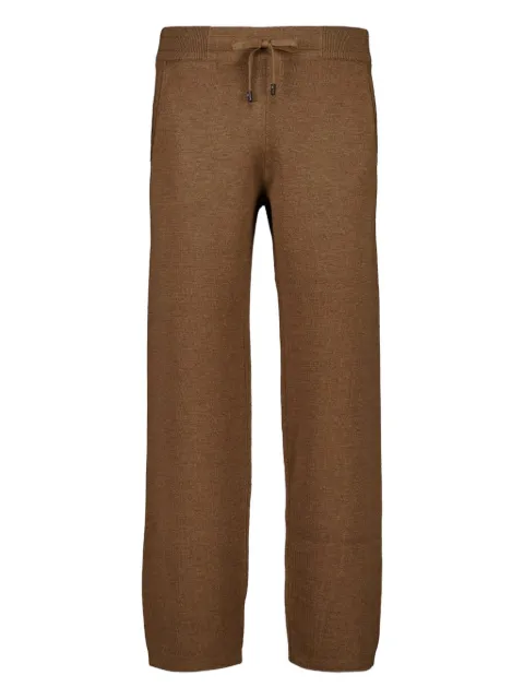 Piacenza Cashmere pantalones con cordones en la pretina