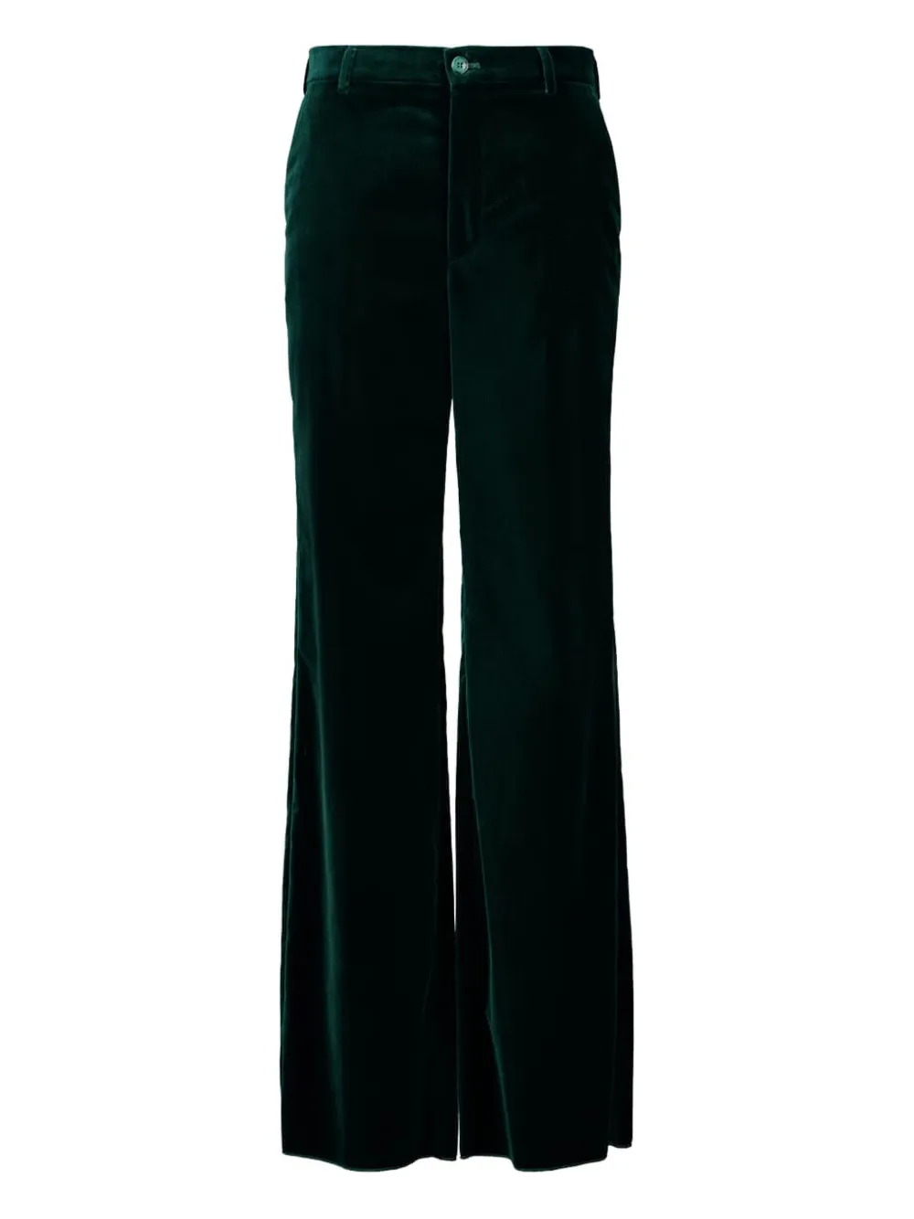 Gucci Women Velvet Trousers In Green