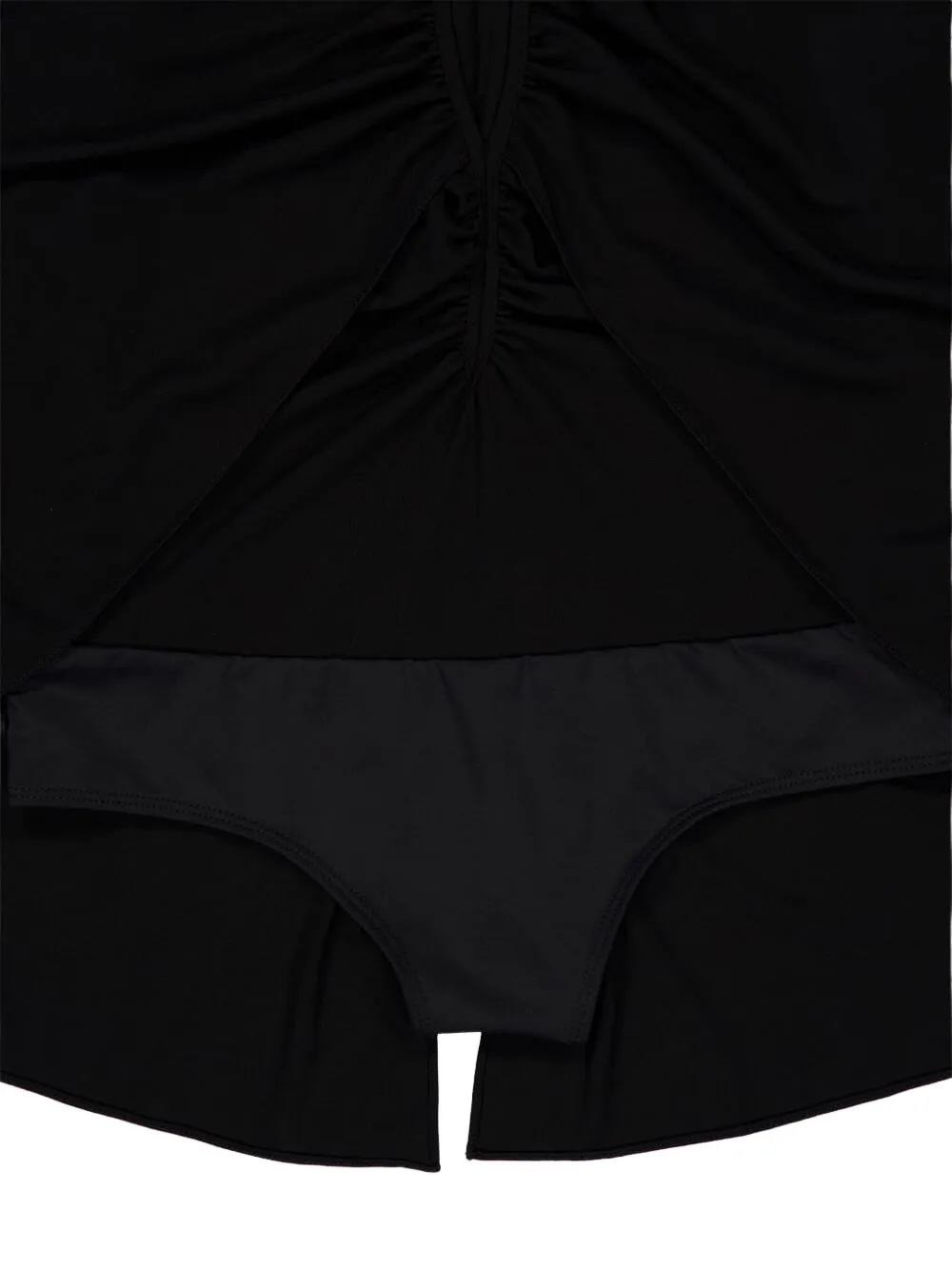 Johanna Ortiz Starlight Draped Bodysuit In Black