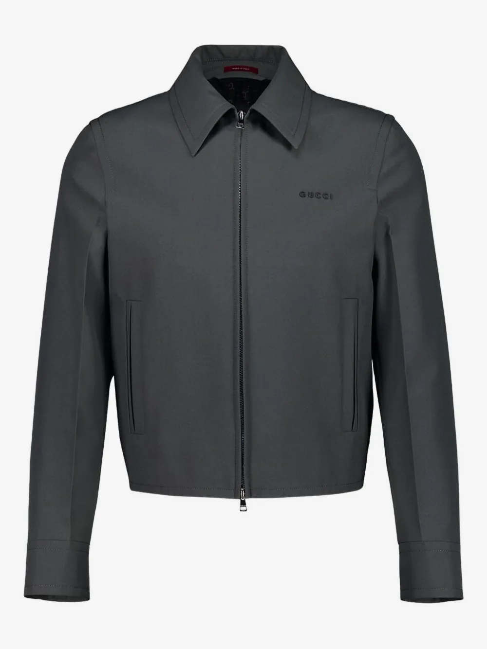 Gucci technical-panama jacket | Grey | Image 1