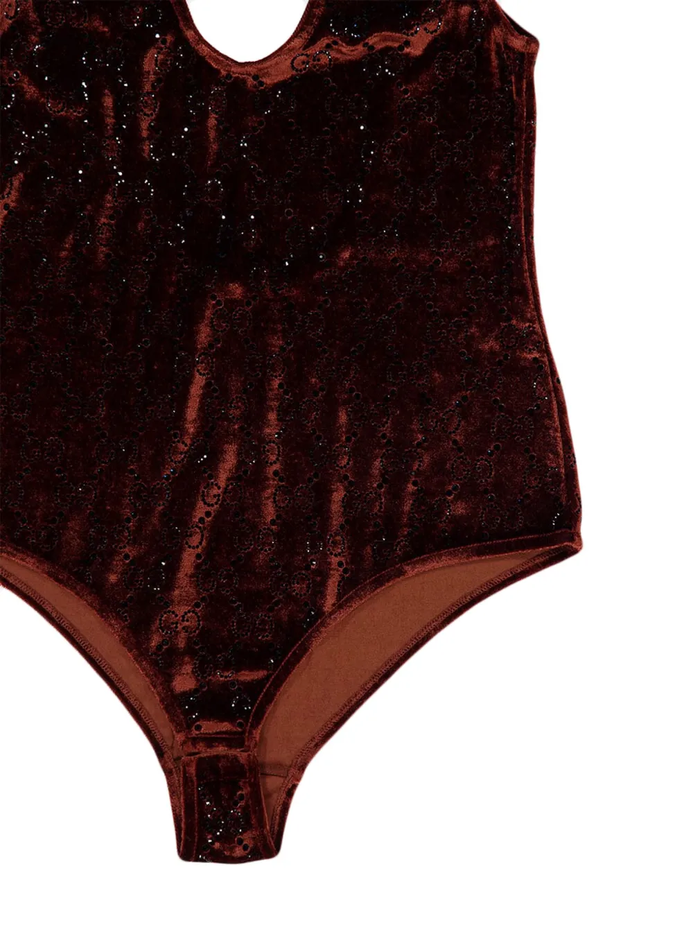Gucci Katoenen body Bruin
