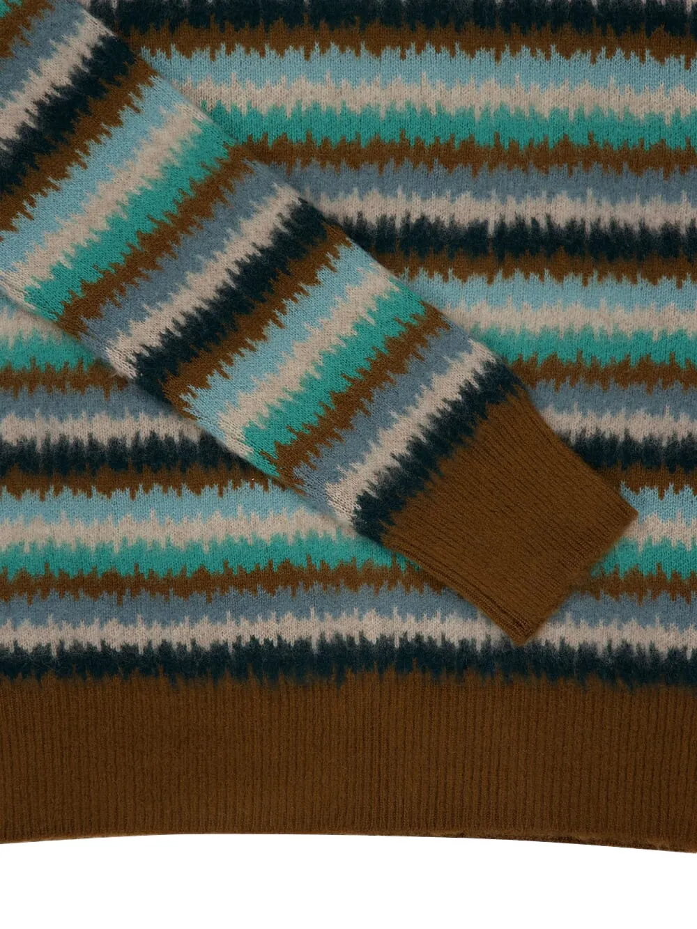 Piacenza Cashmere Gestreepte sweater Blauw