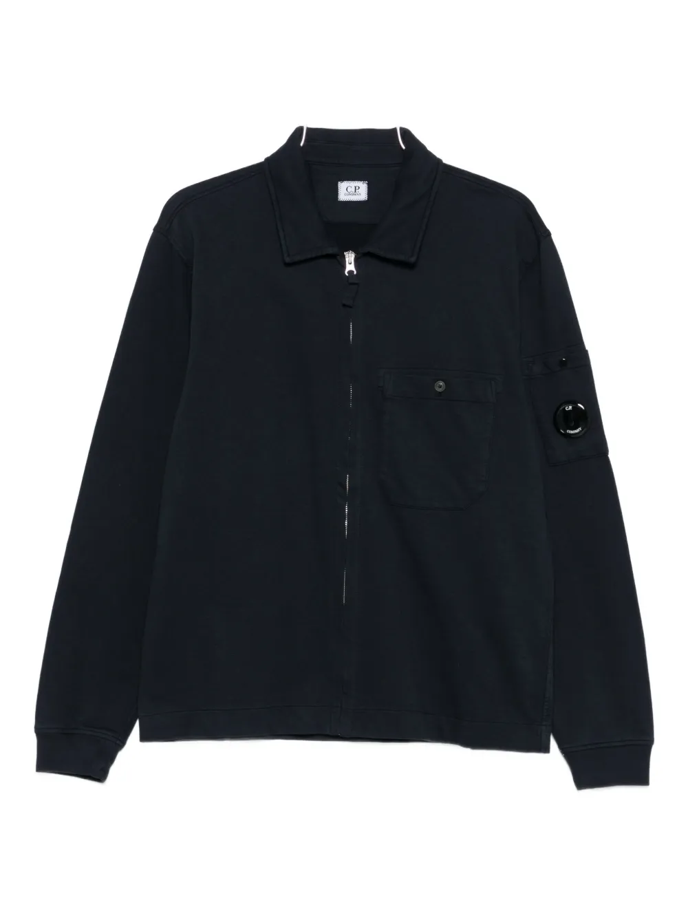 C.P. Company zip-up bomber jacket | Blue | Image 1