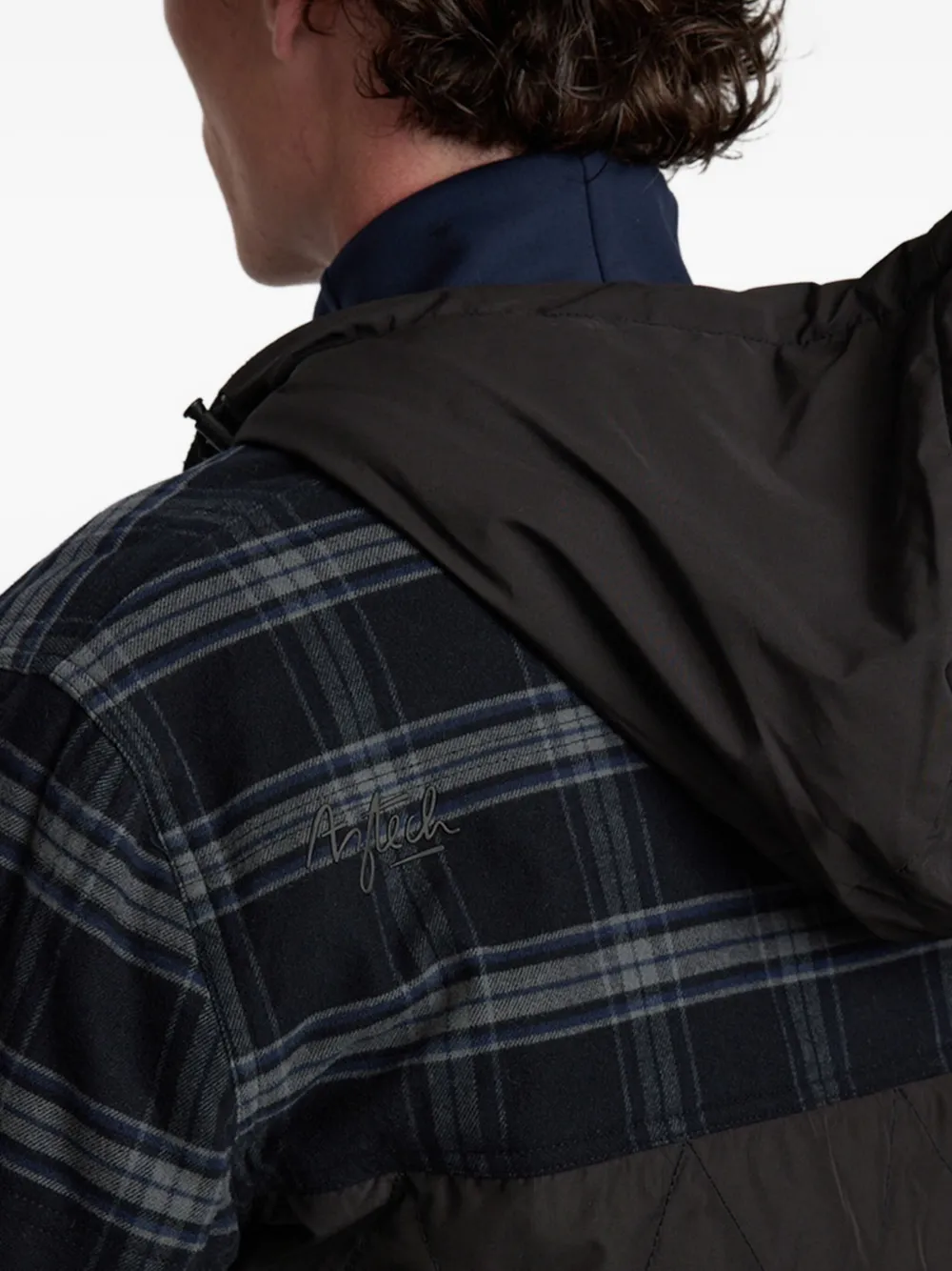 Aztech Mountain Loge Peak jack met capuchon Zwart