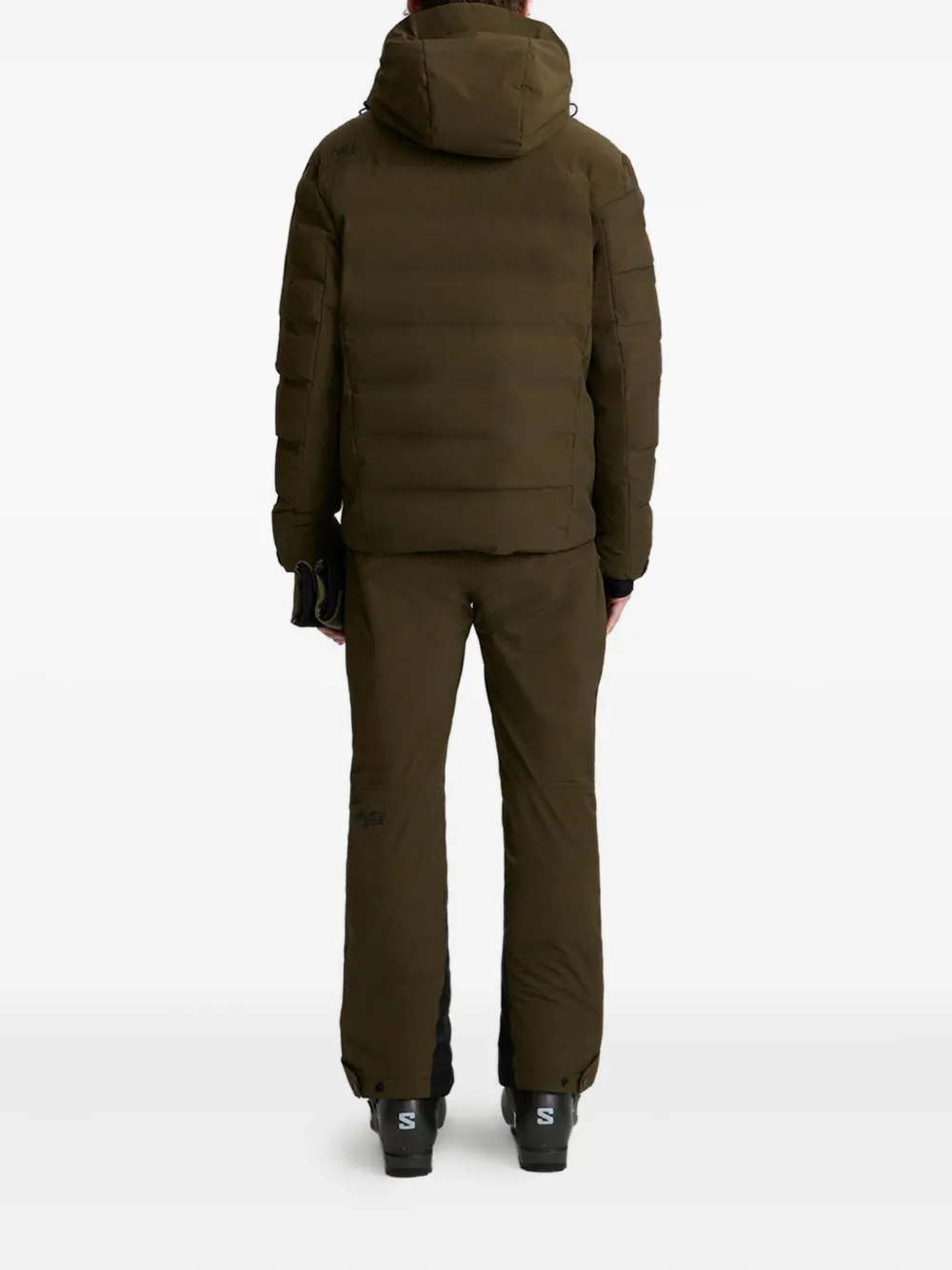 Aztech Mountain Nuke jack met capuchon en rits Groen