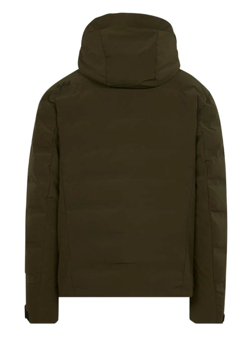 Aztech Mountain Nuke jack met capuchon en rits Groen