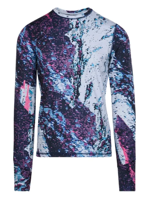 Aztech Mountain printed performance top