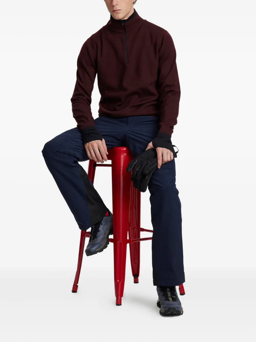 Aztech Mountain sweat Angus à col zippé | Sweats & Hoodies de sport | Image 2